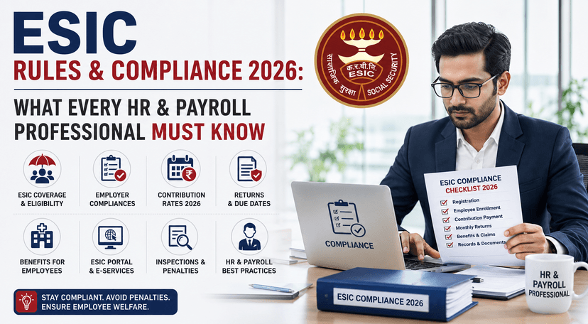 ESIC Rules & Compliance 2026: Complete Guide for HR & Payroll Professionals